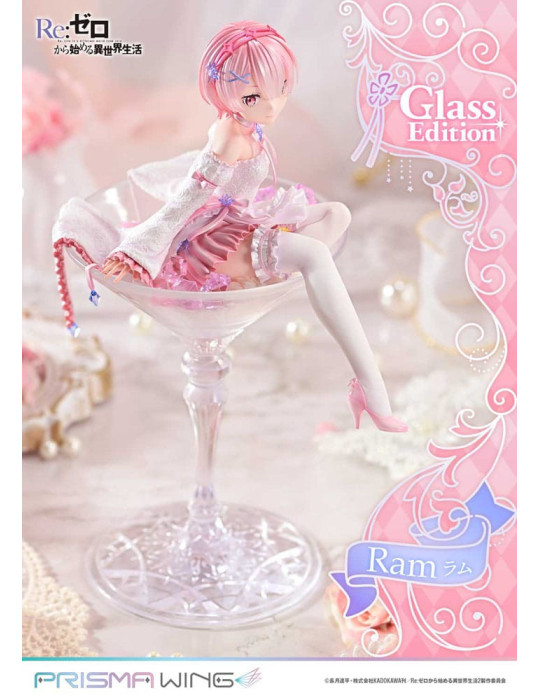 Prime 1 Studio - Re:ZERO Starting Life in Another World - figure Prisma Wing Ram Glass Edition