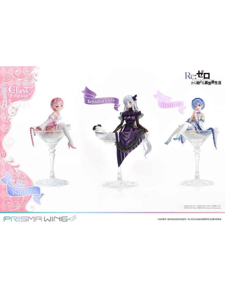 Prime 1 Studio - Re:ZERO Starting Life in Another World - figurine Prisma Wing Ram Glass Edition