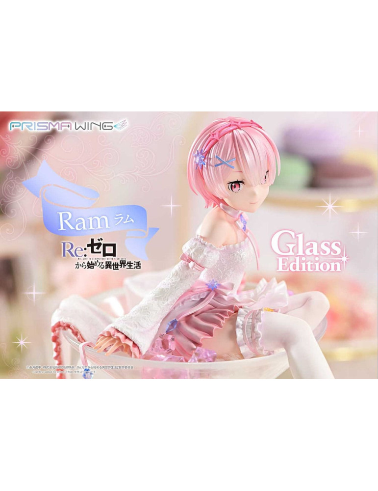 Prime 1 Studio - Re:ZERO Starting Life in Another World - figure Prisma Wing Ram Glass Edition