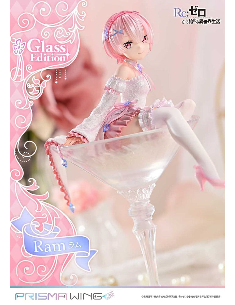 Prime 1 Studio - Re:ZERO Starting Life in Another World - figure Prisma Wing Ram Glass Edition