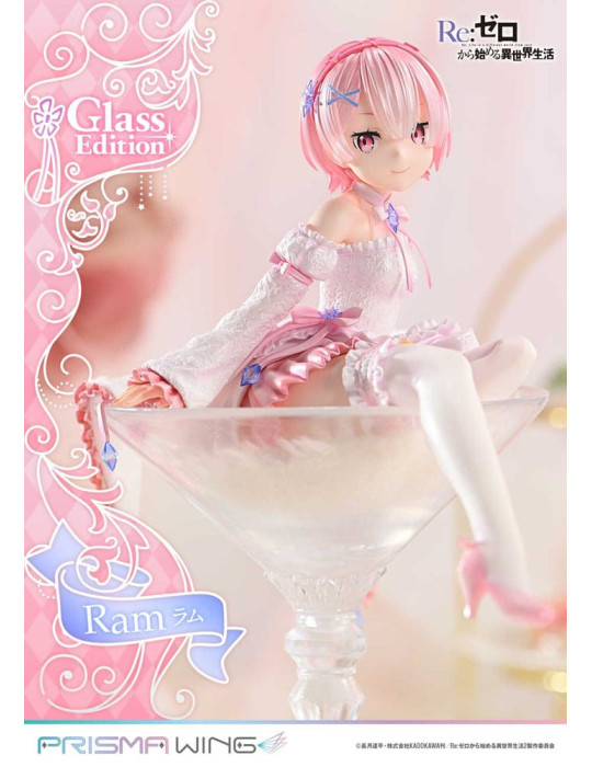 Prime 1 Studio - Re:ZERO Starting Life in Another World - figure Prisma Wing Ram Glass Edition