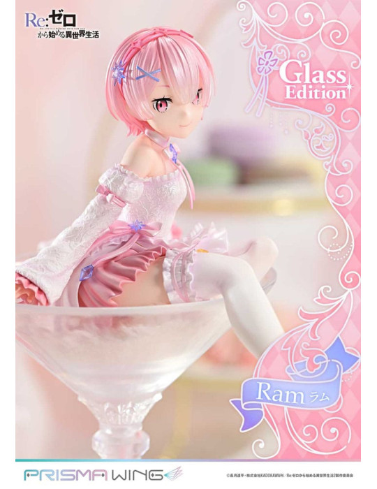 Prime 1 Studio - Re:ZERO Starting Life in Another World - figure Prisma Wing Ram Glass Edition