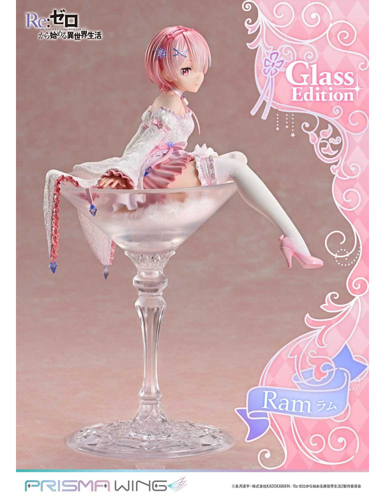 Prime 1 Studio - Re:ZERO Starting Life in Another World - figurine Prisma Wing Ram Glass Edition