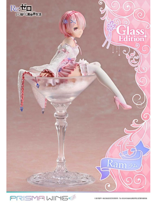 Prime 1 Studio - Re:ZERO Starting Life in Another World - figure Prisma Wing Ram Glass Edition