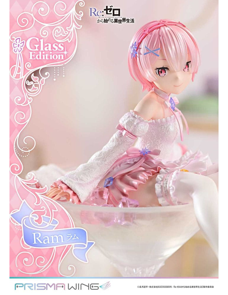 Prime 1 Studio - Re:ZERO Starting Life in Another World - figurine Prisma Wing Ram Glass Edition