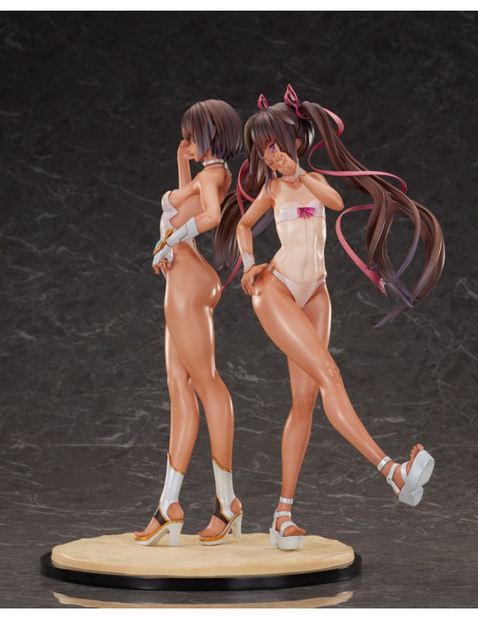 Magi Arts - Taimanin RPG - figurines Adult Yukikaze and Young Yukikaze Swimsuits Ver.