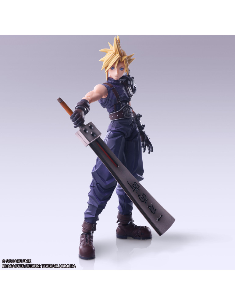 Square Enix - Final Fantasy VII - figurine Bring Arts Cloud Strife Hardedge Ver.