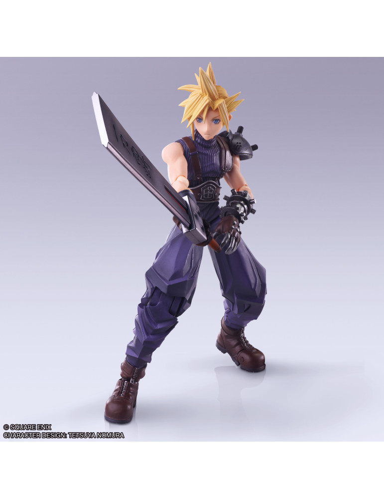Square Enix - Final Fantasy VII - figurine Bring Arts Cloud Strife Hardedge Ver.