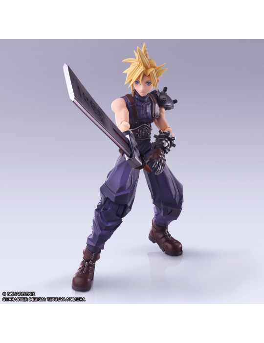 Square Enix - Final Fantasy VII - figurine Bring Arts Cloud Strife Hardedge Ver.