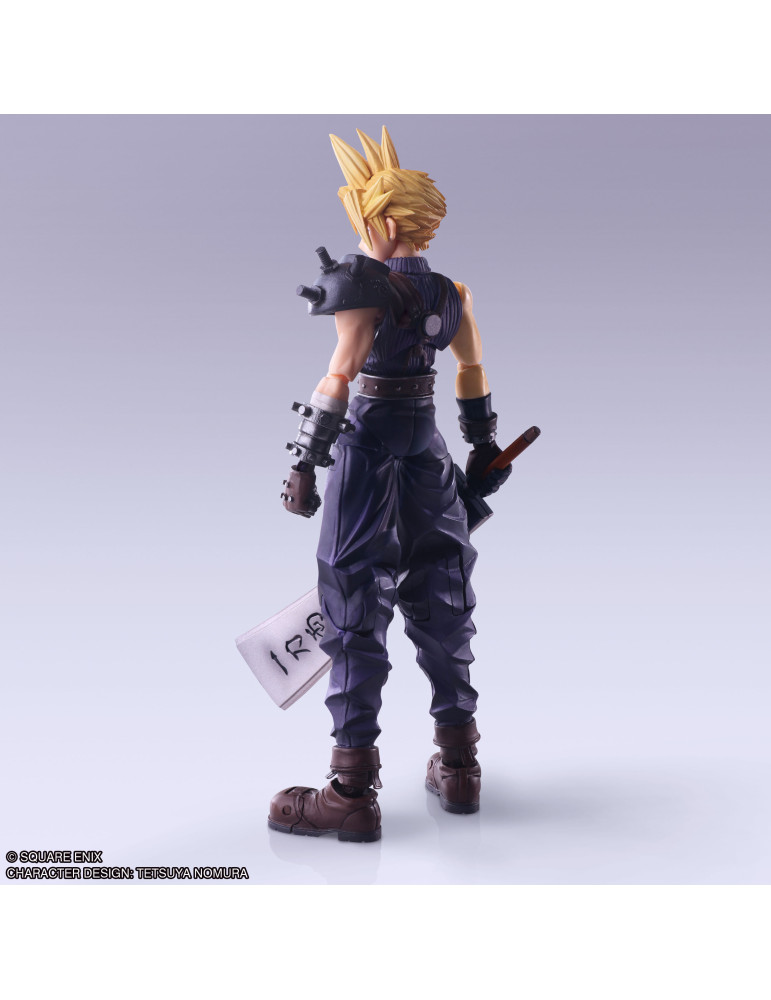 Square Enix - Final Fantasy VII - figurine Bring Arts Cloud Strife Hardedge Ver.