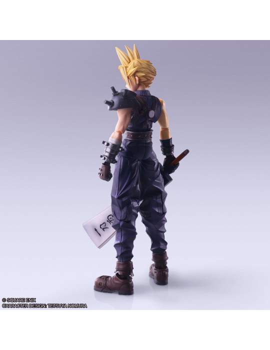 Square Enix - Final Fantasy VII - figurine Bring Arts Cloud Strife Hardedge Ver.
