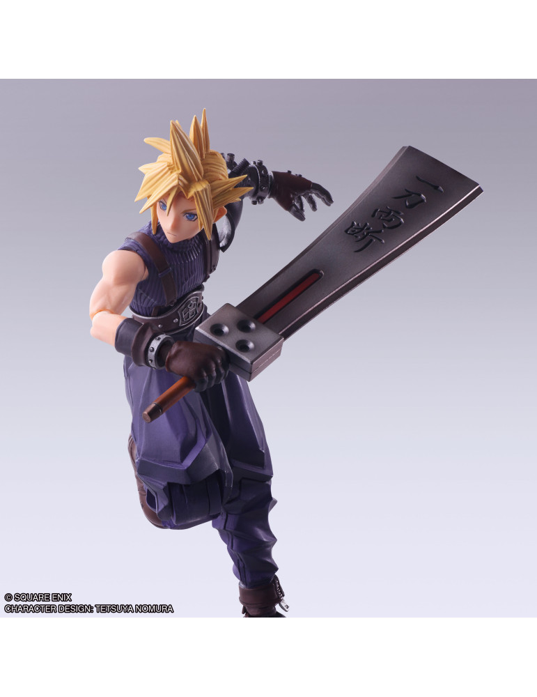Square Enix - Final Fantasy VII - figurine Bring Arts Cloud Strife Hardedge Ver.