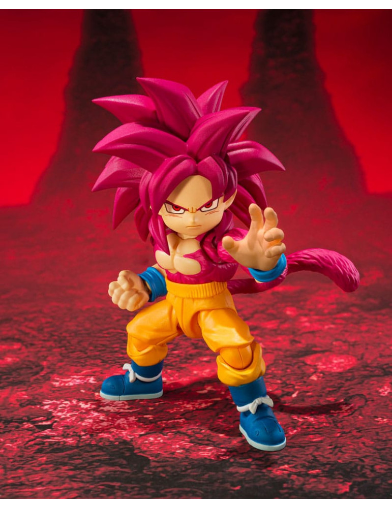 Bandai Spirits - Dragon Ball Daima - Figure S.H.Figuarts Super Saiyan Level 4 Son Goku (mini)