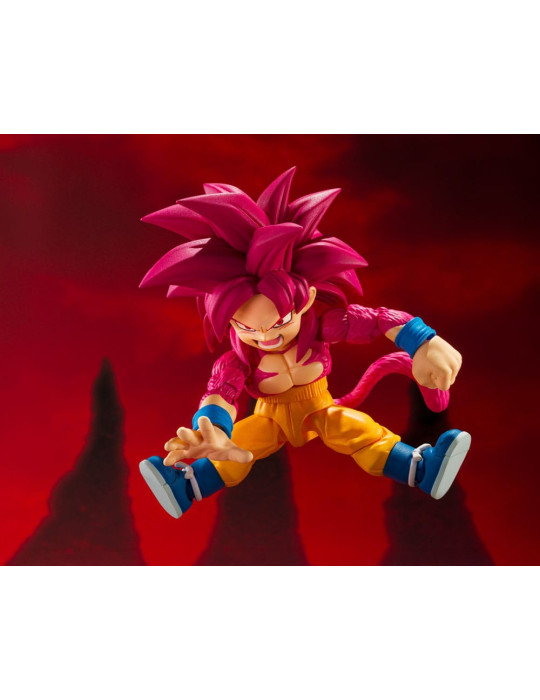 Bandai Spirits - Dragon Ball Daima - Figurine S.H.Figuarts Super Saiyan Level 4 Son Goku (mini)