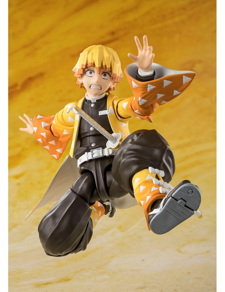 Demon Slayer: Kimetsu no Yaiba figurine S.H. Figuarts Zenitsu Agatsuma 14 cm Bandai