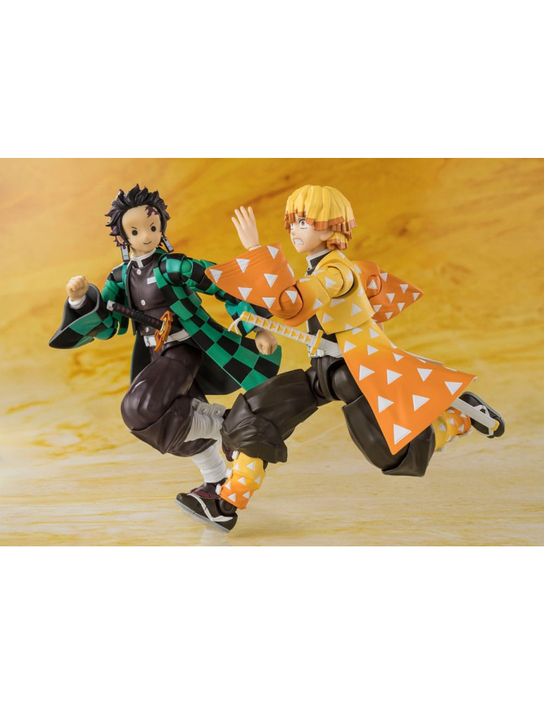 Demon Slayer: Kimetsu no Yaiba S.H. Figuarts Action Figure Zenitsu Agatsuma 14 cm Bandai