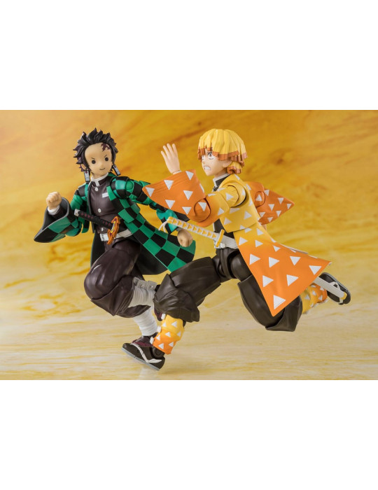 Demon Slayer: Kimetsu no Yaiba S.H. Figuarts Action Figure Zenitsu Agatsuma 14 cm Bandai