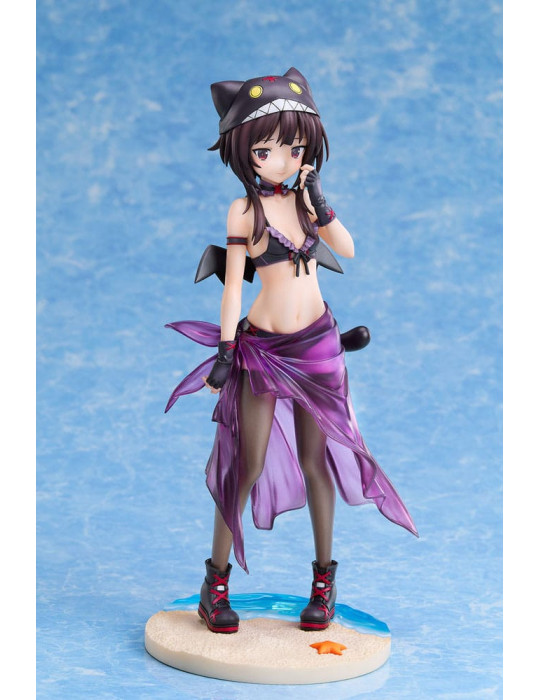 A Dimension - KonoSuba - figurine Megumin Chomusuke Swimsuit Ver.