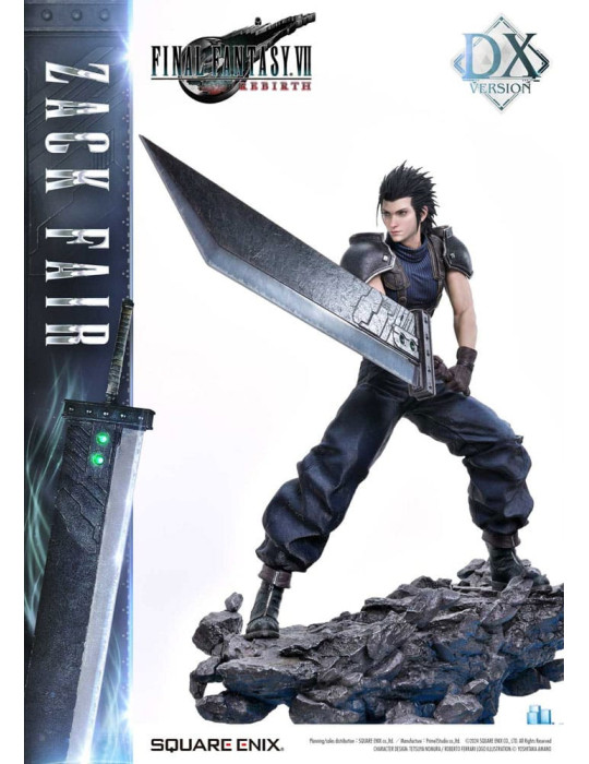 Square Enix - Final Fantasy VII Rebirth - Figurine Zack Fair Deluxe Ver.