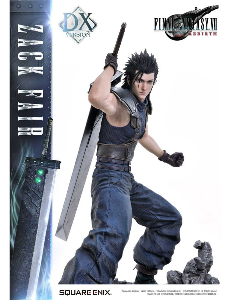 Square Enix - Final Fantasy VII Rebirth - Figurine Zack Fair Deluxe Ver.