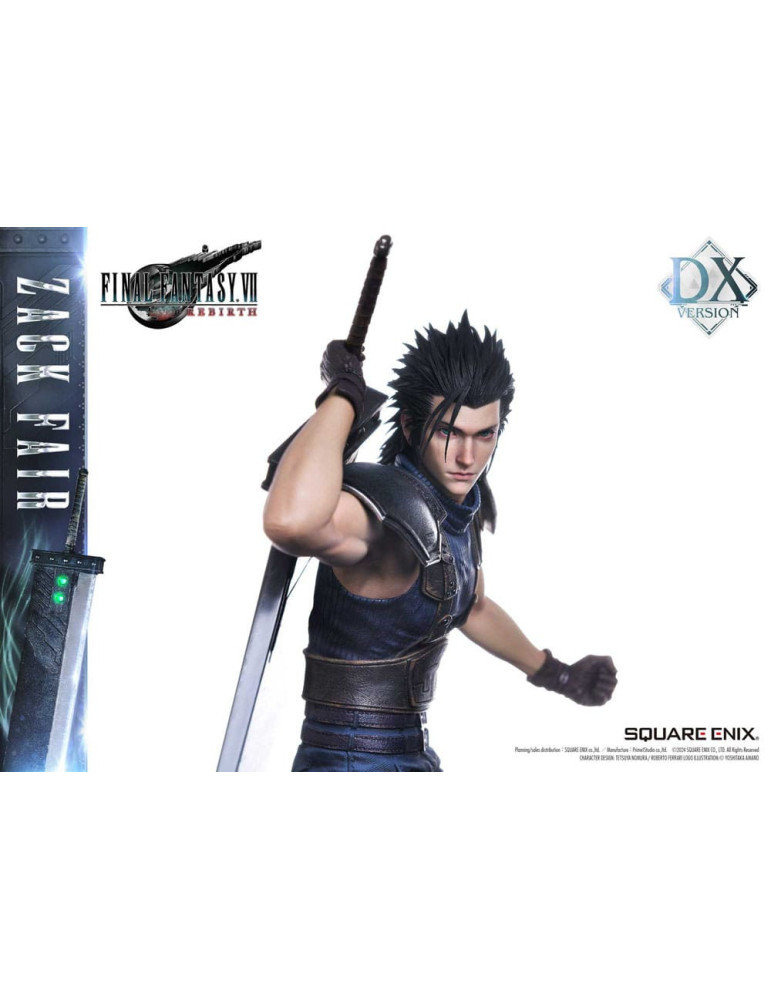 Square Enix - Final Fantasy VII Rebirth - Figurine Zack Fair Deluxe Ver.