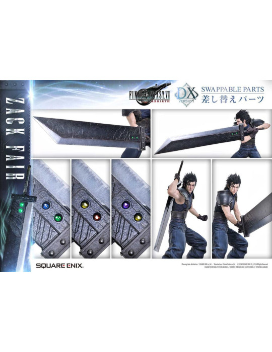 Square Enix - Final Fantasy VII Rebirth - Figurine Zack Fair Deluxe Ver.