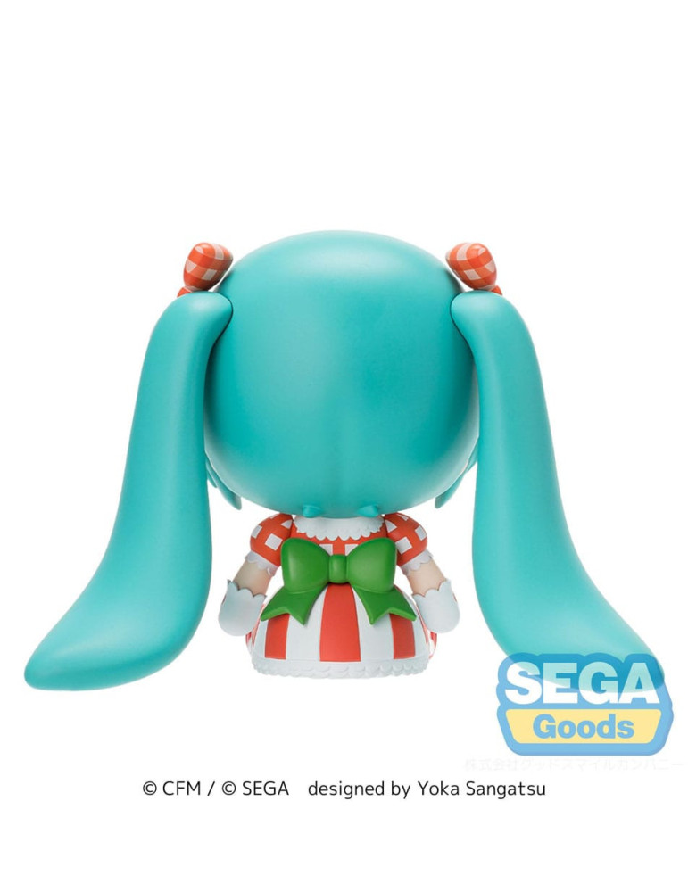 Sega - Piapro- Figure Fuwa Petit Chibi Hatsune Miku x Love and Berry Dress Up and Dance! Lovely Strawberry