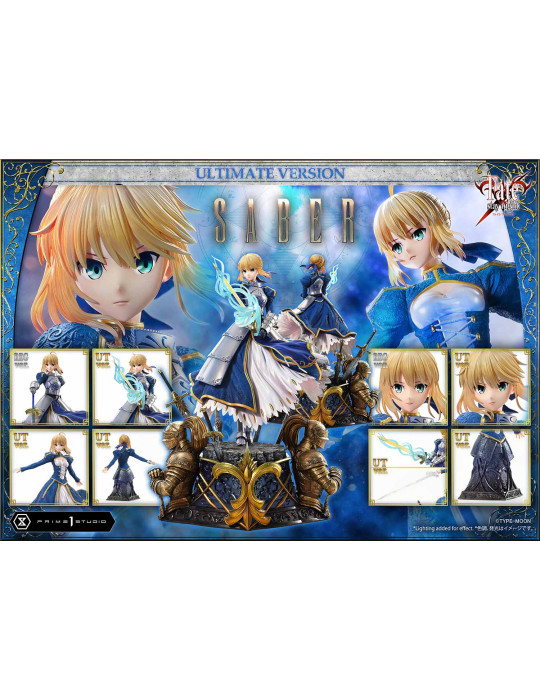 Prime 1 Studio - Fate/stay night - Figurine Ultimate Premium Masterline Series : Saber Ultimate Version