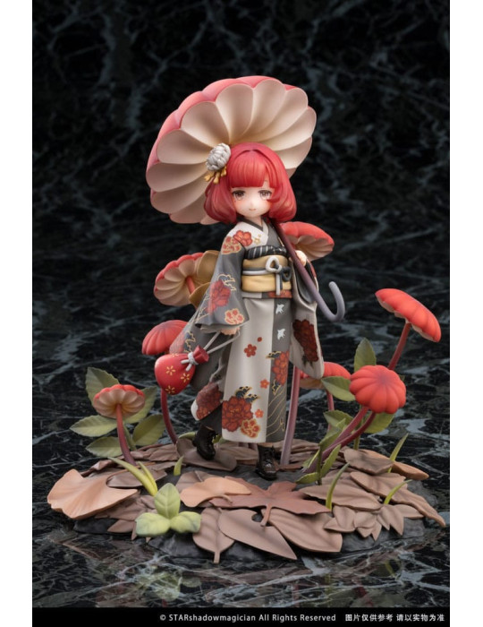 Reverse Studio - The Mushroom Girls - Figure No.6 Marasmius Haematocephalus