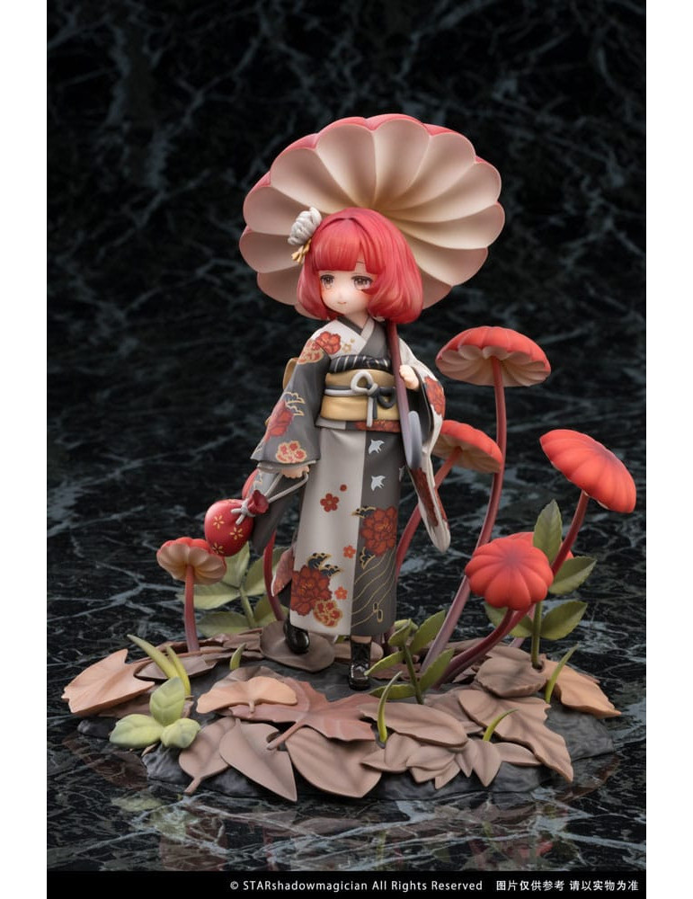 Reverse Studio - The Mushroom Girls - Figurine No.6 Marasmius Haematocephalus