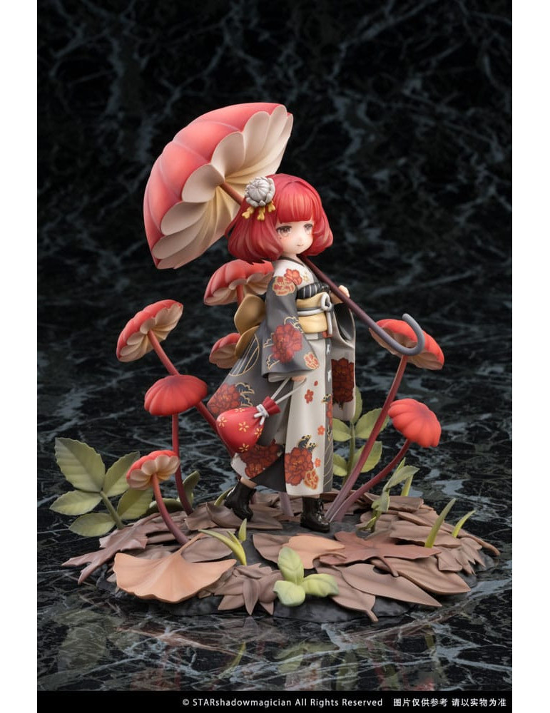 Reverse Studio - The Mushroom Girls - Figurine No.6 Marasmius Haematocephalus