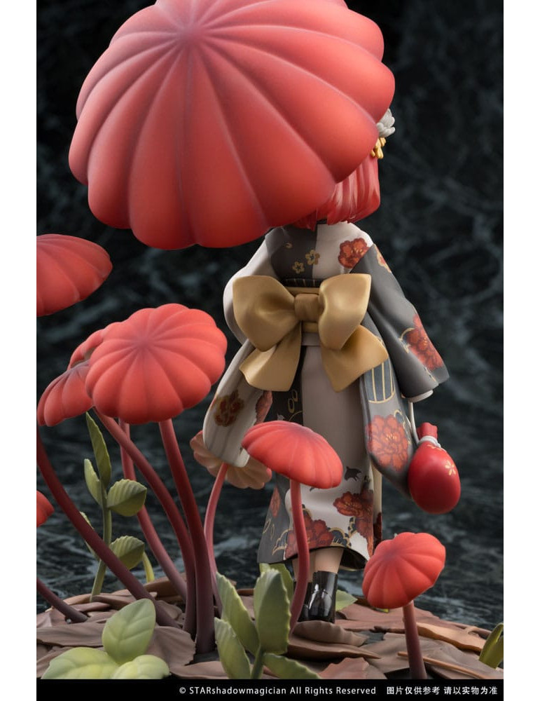 Reverse Studio - The Mushroom Girls - Figure No.6 Marasmius Haematocephalus