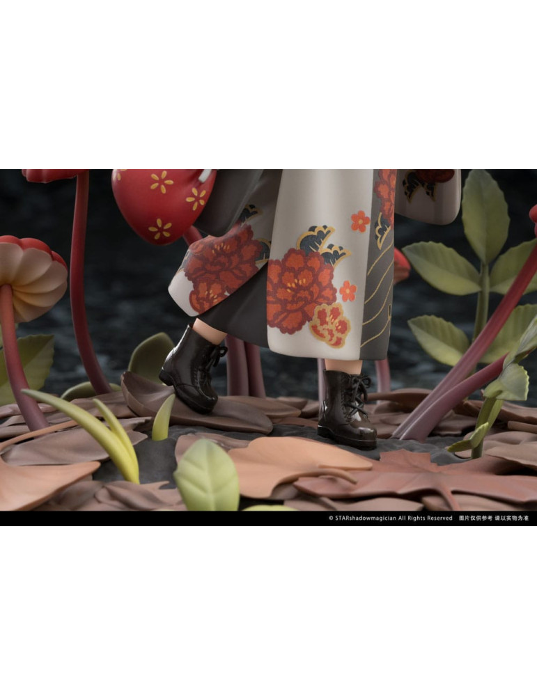 Reverse Studio - The Mushroom Girls - Figure No.6 Marasmius Haematocephalus