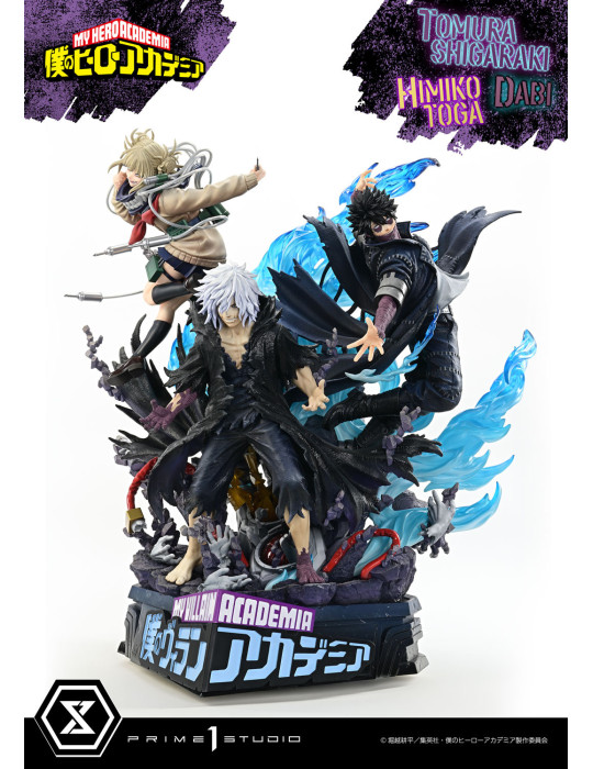 Prime 1 Studio - My Hero Academia - Figurine Ultimate Premium Masterline : Shigaraki Tomura & Dabi & Toga Himiko