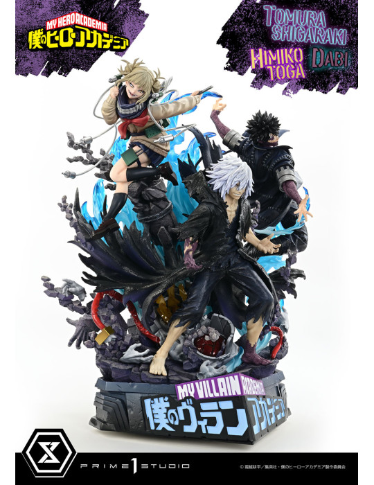 Prime 1 Studio - My Hero Academia - Figure Ultimate Premium Masterline : Shigaraki Tomura & Dabi & Toga Himiko