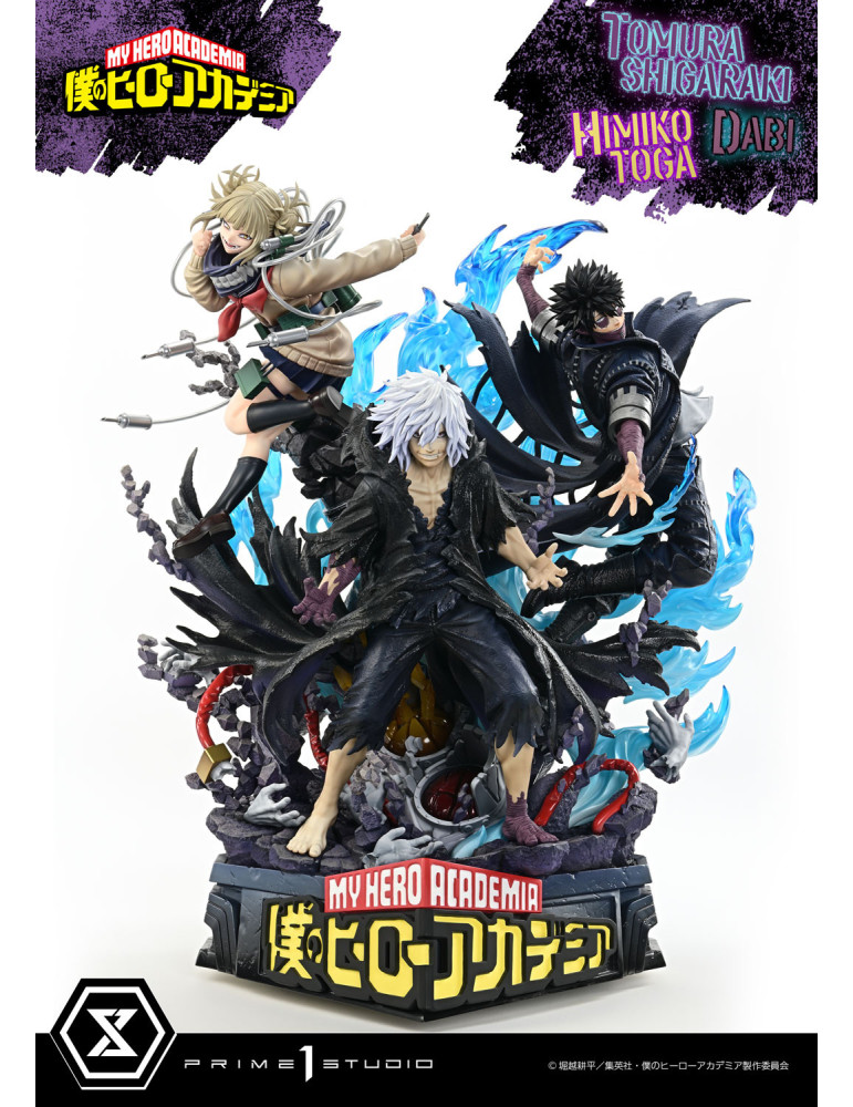 Prime 1 Studio - My Hero Academia - Figurine Ultimate Premium Masterline : Shigaraki Tomura & Dabi & Toga Himiko