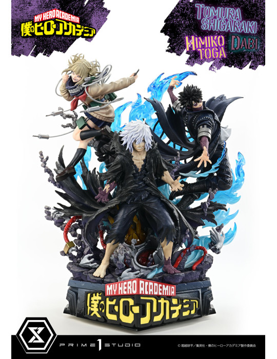 Prime 1 Studio - My Hero Academia - Figure Ultimate Premium Masterline : Shigaraki Tomura & Dabi & Toga Himiko
