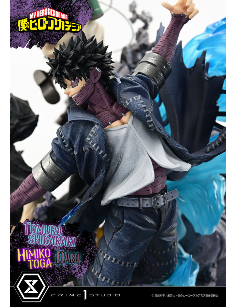 Prime 1 Studio - My Hero Academia - Figurine Ultimate Premium Masterline : Shigaraki Tomura & Dabi & Toga Himiko