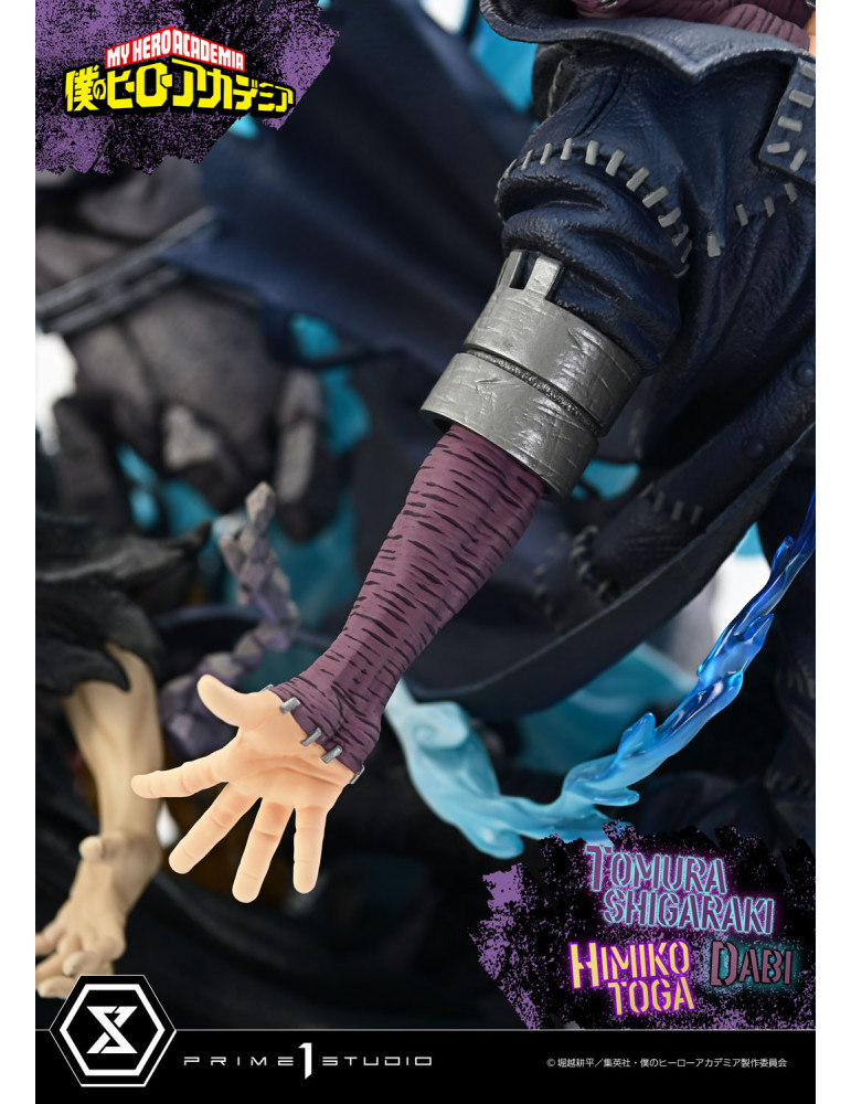 Prime 1 Studio - My Hero Academia - Figurine Ultimate Premium Masterline : Shigaraki Tomura & Dabi & Toga Himiko