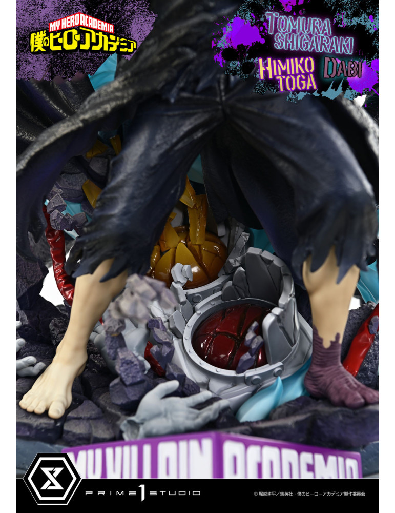Prime 1 Studio - My Hero Academia - Figurine Ultimate Premium Masterline : Shigaraki Tomura & Dabi & Toga Himiko