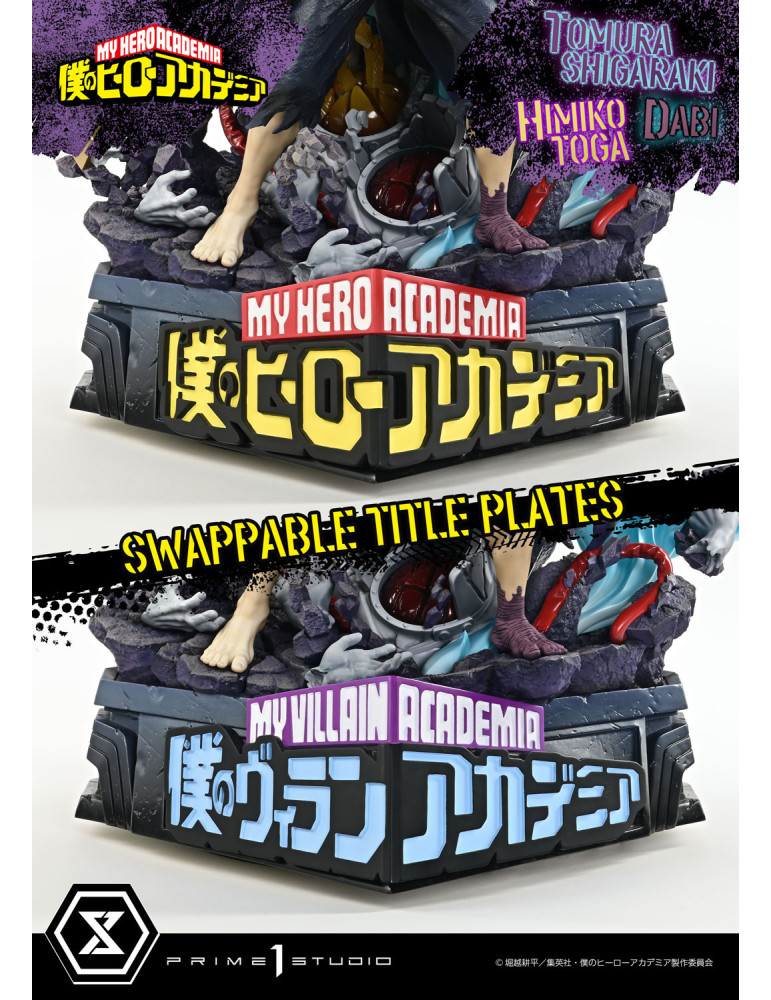 Prime 1 Studio - My Hero Academia - Figure Ultimate Premium Masterline : Shigaraki Tomura & Dabi & Toga Himiko