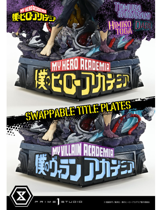 Prime 1 Studio - My Hero Academia - Figurine Ultimate Premium Masterline : Shigaraki Tomura & Dabi & Toga Himiko