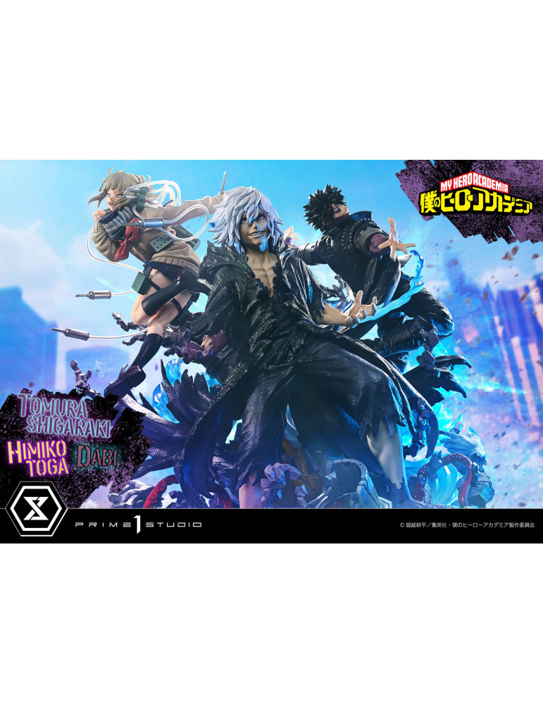 Prime 1 Studio - My Hero Academia - Figurine Ultimate Premium Masterline : Shigaraki Tomura & Dabi & Toga Himiko