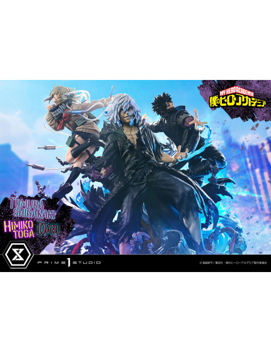Prime 1 Studio - My Hero Academia - Figure Ultimate Premium Masterline : Shigaraki Tomura & Dabi & Toga Himiko