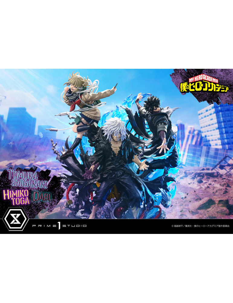 Prime 1 Studio - My Hero Academia - Figurine Ultimate Premium Masterline : Shigaraki Tomura & Dabi & Toga Himiko