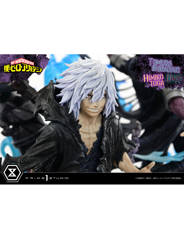 Prime 1 Studio - My Hero Academia - Figurine Ultimate Premium Masterline : Shigaraki Tomura & Dabi & Toga Himiko