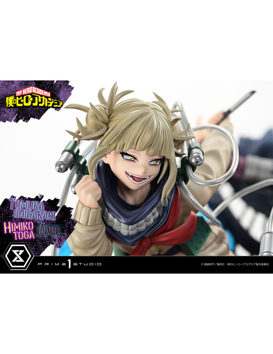 Prime 1 Studio - My Hero Academia - Figurine Ultimate Premium Masterline : Shigaraki Tomura & Dabi & Toga Himiko