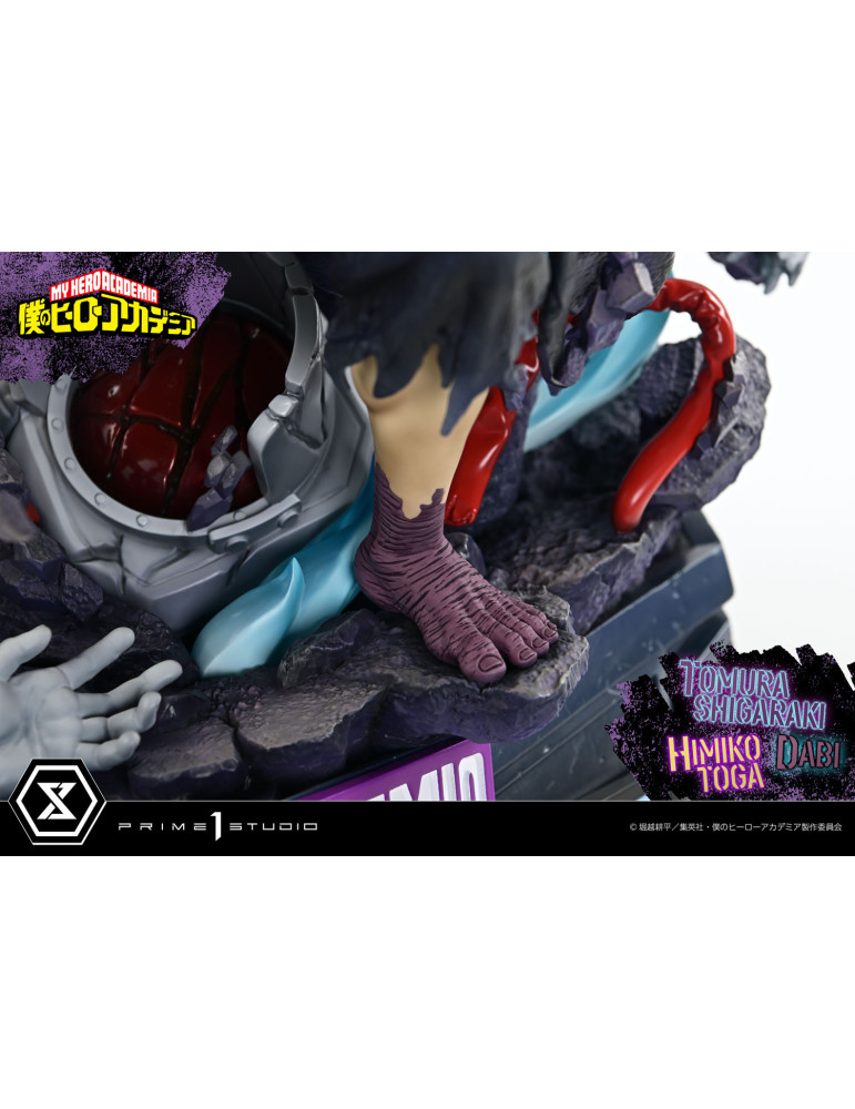 Prime 1 Studio - My Hero Academia - Figurine Ultimate Premium Masterline : Shigaraki Tomura & Dabi & Toga Himiko