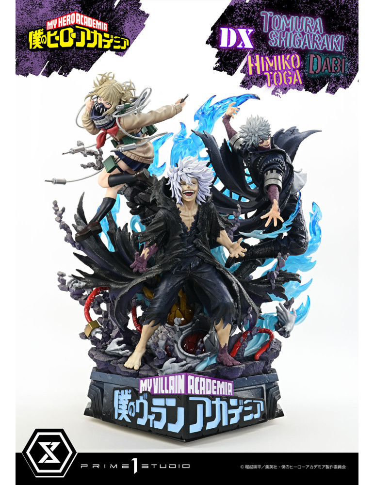 Prime 1 Studio - My Hero Academia - Figurine Ultimate Premium Masterline : Shigaraki Tomura & Dabi & Toga Himiko DX Edition