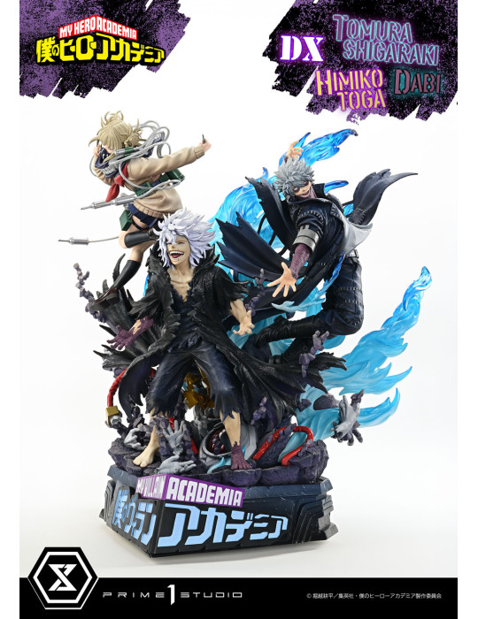 Prime 1 Studio - My Hero Academia - Figurine Ultimate Premium Masterline : Shigaraki Tomura & Dabi & Toga Himiko DX Edition
